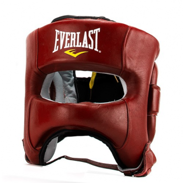 Шлем Everlast Elite Leather ML красный P00000681 ML RD